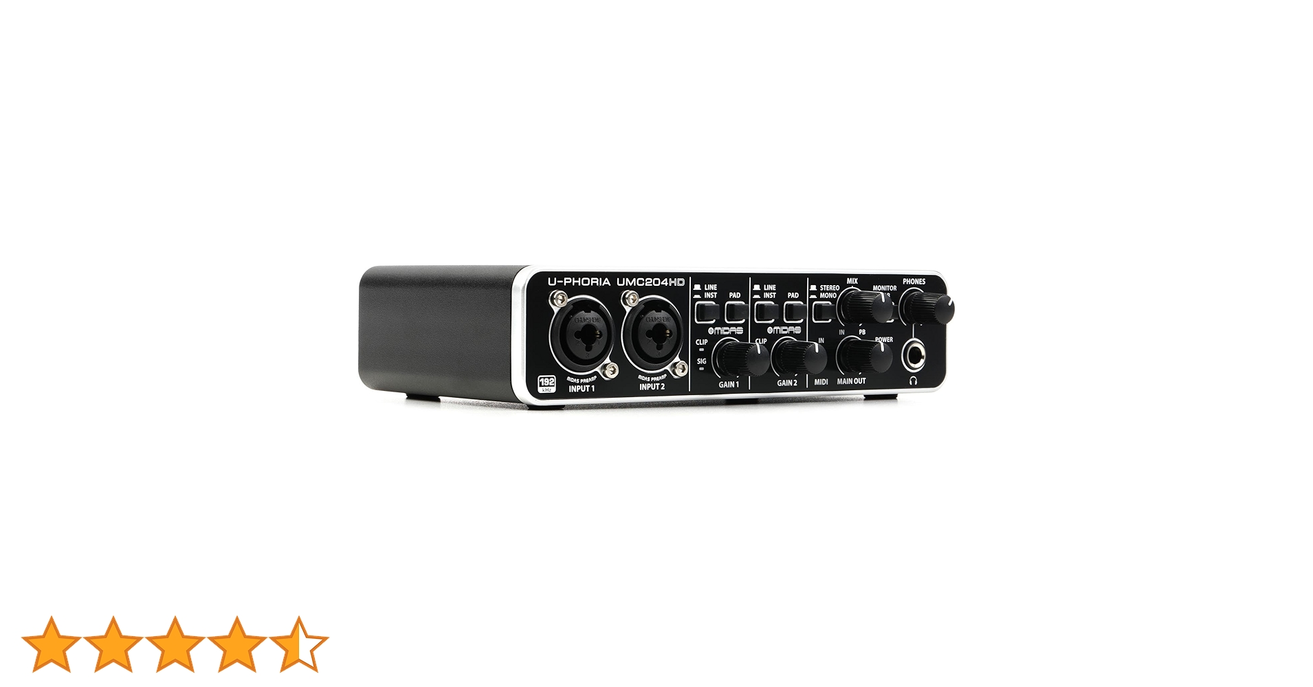 Behringer U-Phoria UMC204HD : Amazon.ca: Musical Instruments